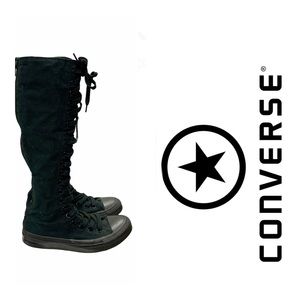 converse knee high heels